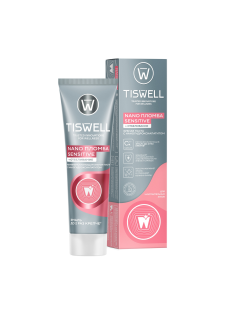 Зубная паста Tiswell Nano Sensitive пломба отбеливание, 110г