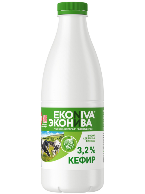 Кефир Эконива 3.2%, 1кг