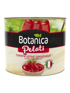 Томаты Botanica целые очищенные в собственном соку, 2.5кг