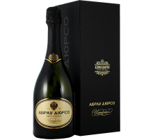 Вино игристое Абрау Дюрсо Империал Brut Vintage белое брют в подарочной упаковке, 0.75л
