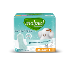Прокладки Molped Normal антибактериальные, 10шт