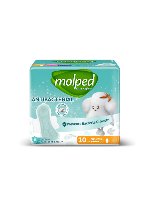 Прокладки Molped Normal антибактериальные, 10шт