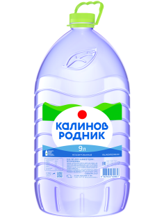 Вода Калинов Родник питьевая негазированная, 9л
