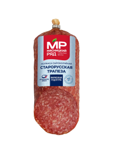 Колбаса Мясницкий ряд Старорусская трапеза сырокопченая, 200г
