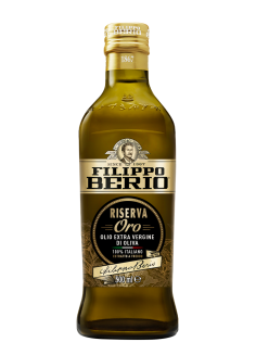 Масло оливковое Filippo Berio Riserva Oro Extra Virgin нерафинированное, 500мл
