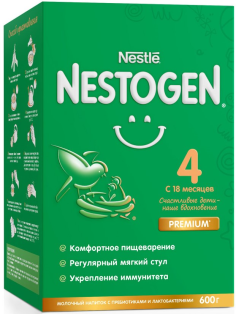 Смесь молочная детская Nestogen 4 с 18 месяцев, 600г