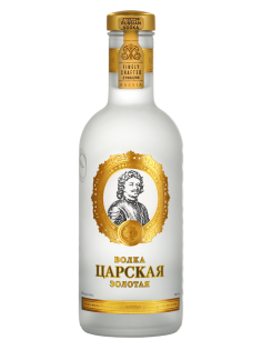 Водка Царская Золотая, 0.5л