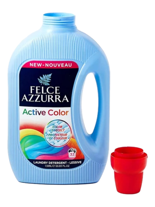 Жидкое моющее средство для стирки белья Felce Azzurra Защита Цвета, 1.595л