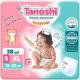 Подгузники-трусики Tanoshi XL 12-22кг, 38шт