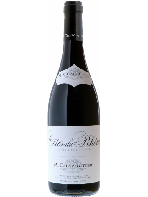 Вино M. Chapoutier Cotes du Rhone Rouge красное сухое, 0.75л