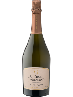 Вино игристое Chateau Tamagne белое полусладкое, 0.75л