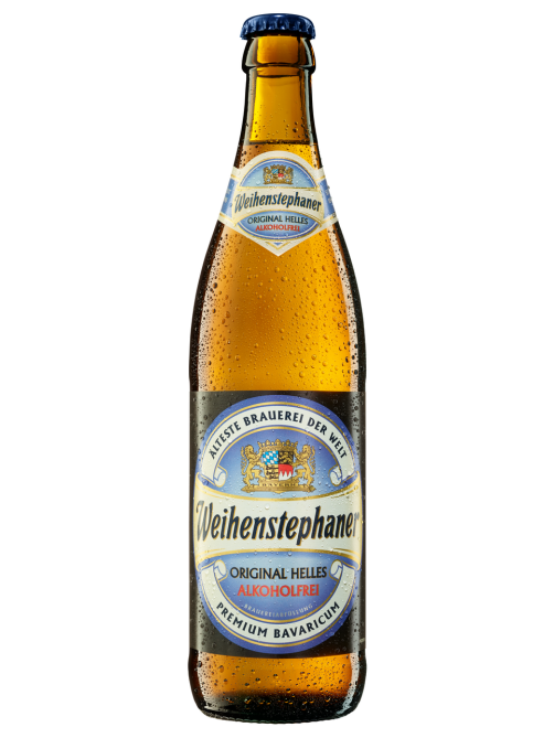 Пиво Weihenstephaner Original Helles безалкогольное, 0.5л