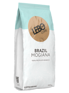 Кофе Lebo Brazil Mogiana зерновой, 1кг