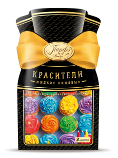 Красители пищевые Парфэ жидкие, 36г