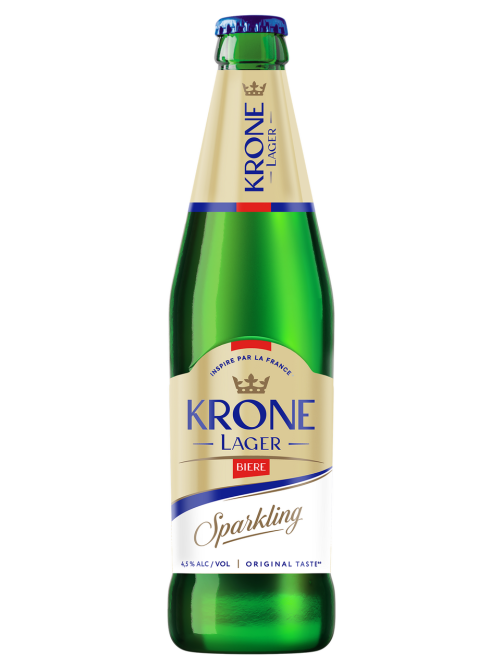 Пиво Krone Lager Biere светлое, 0.45л