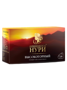 Чай Принцесса Нури высокогорный черный (2г x 50 шт), 100г