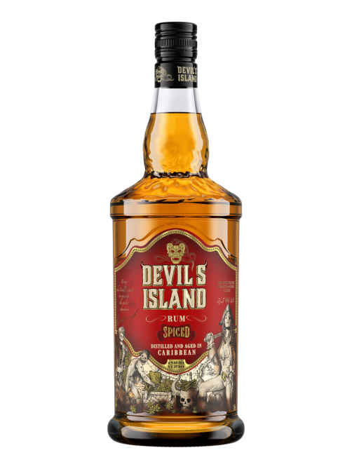 Ром Devil's Island Spiced, 1л