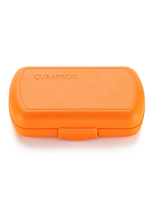 Набор дорожный Curaprox Be You Зубная паста с щеткой и ершиком оранжевый