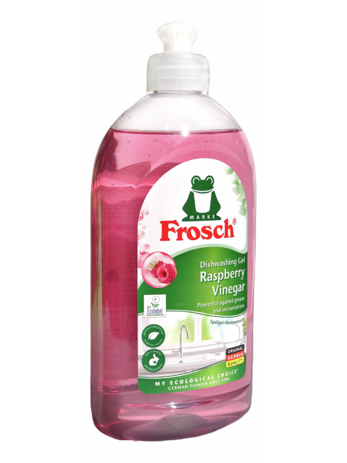Гель для мытья посуды Frosch малина, 500мл