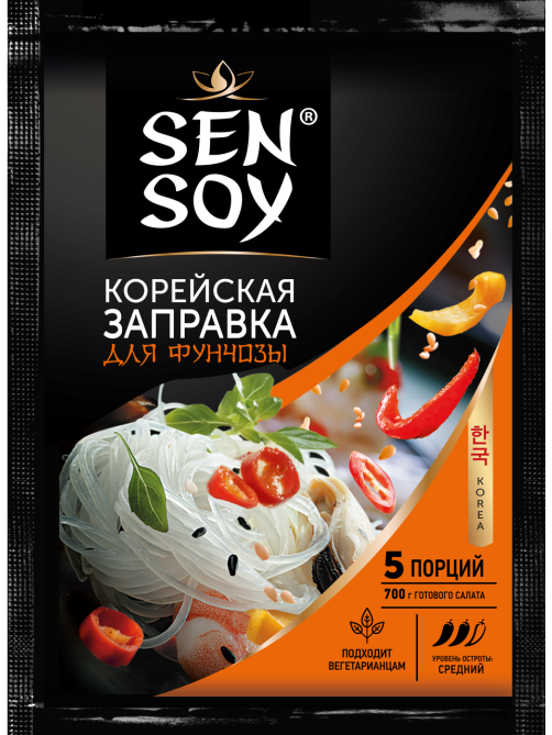 Заправка корейская Sen Soy для фунчозы, 80г