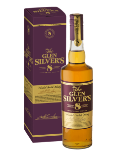 Виски Glen Silvers 8 лет в подарочной упаковке, 0.7л