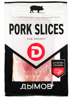 Свинина Дымов Pork Slices сырокопченая, 200г