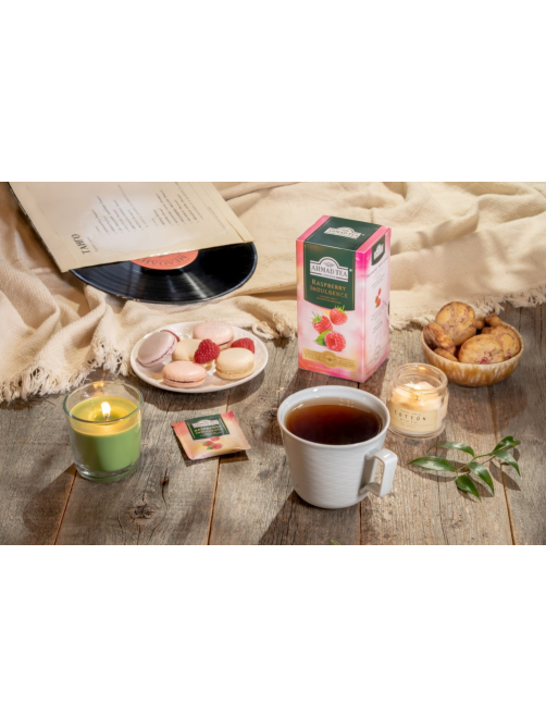 Чай черный Ahmad Tea Малиновое лакомство (1.5г x 25шт), 37.5г