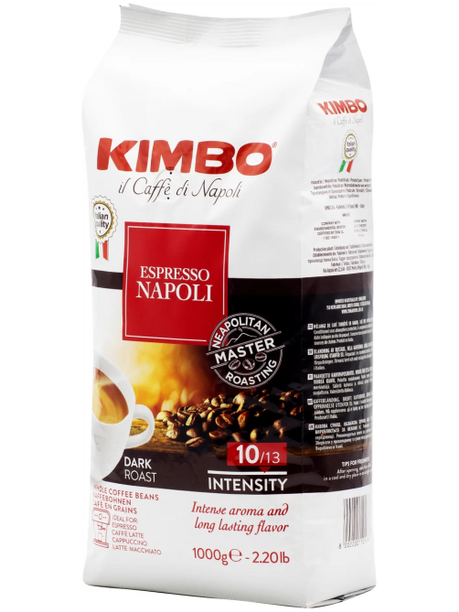 Кофе Kimbo Espresso в зернах, 1кг