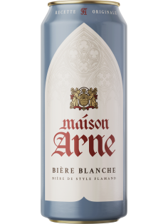 Пивной напиток Maison Arne Biere Blanche, 0.43л