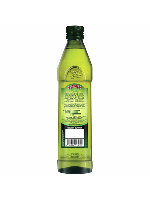 Масло оливковое Borges Fruity Extra Virgin нерафинированное, 500мл