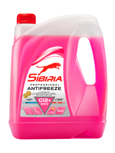 Антифриз Sibiria Red G12+, 5кг