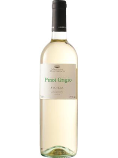 Вино Montefusco Pinot Grigio Sicilia белое сухое, 0.75л