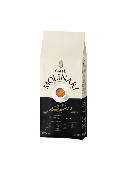 Кофе Molinari 100% арабика зерновой, 1кг
