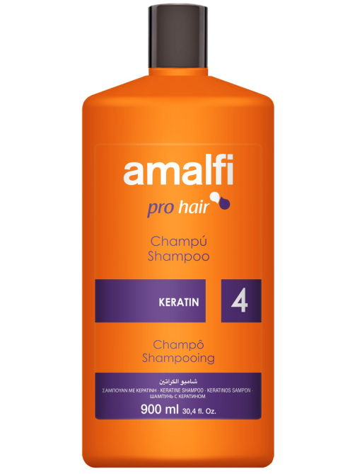Шампунь Amalfi Pro с кератином, 900мл