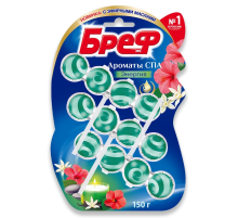 Блок для унитаза Бреф Ароматы Спа Энергия, 50г x 3шт