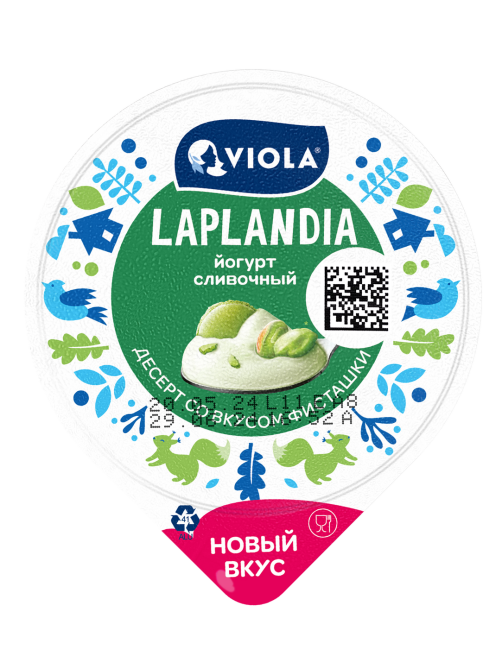 Йогурт Viola Laplandia фисташка 7.1%, 180г