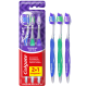 Зубная щетка Colgate Зиг Заг многофункциональная средней жесткости, промоупаковка 2+1