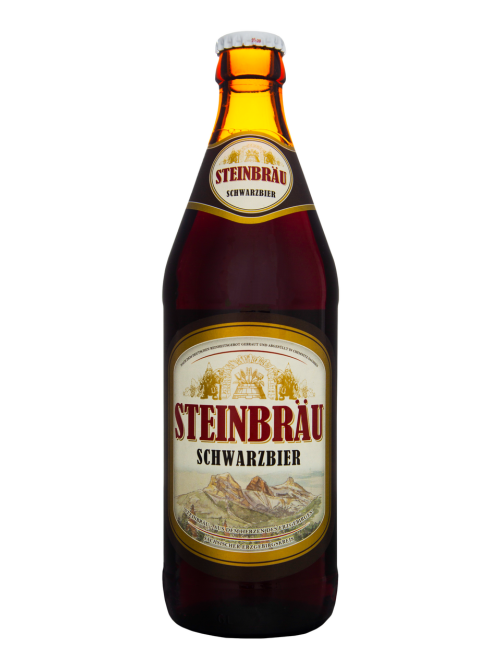 Пиво Steinbrau Schwarzbier, 0.5л