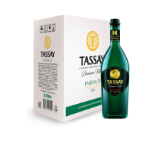 Вода Tassay Emerald газированная стекло, 750мл x 6 шт