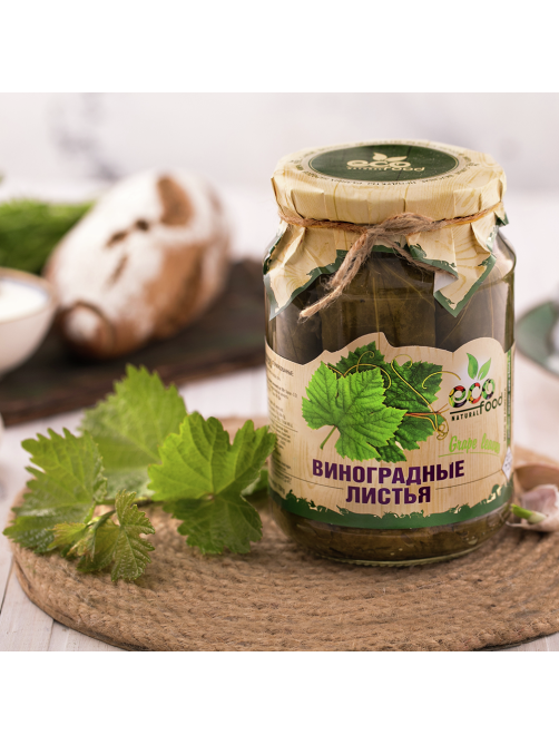Листья виноградные EcoFood, 720г