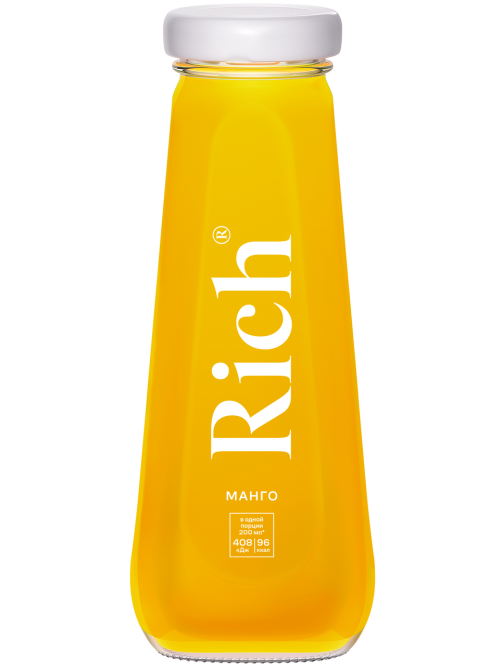 Нектар Rich манговый с мякотью, 200мл