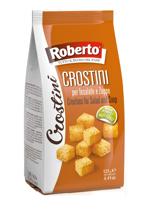 Сухарики Roberto Crostini для салата и супа, 125г