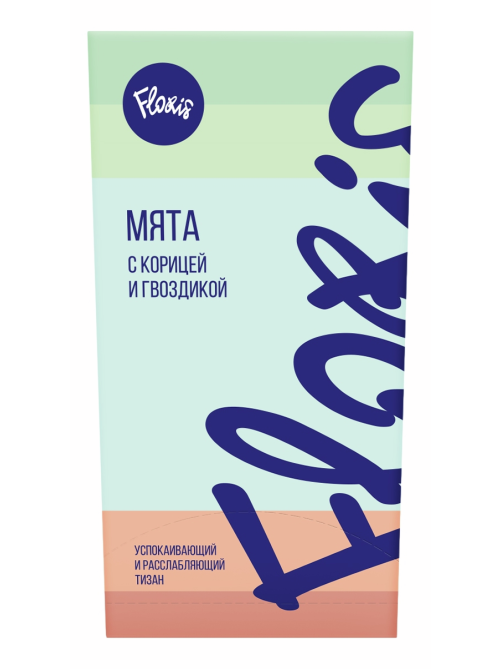 Чай травяной Floris Мята-корица-гвоздика (2г x 25шт), 50г