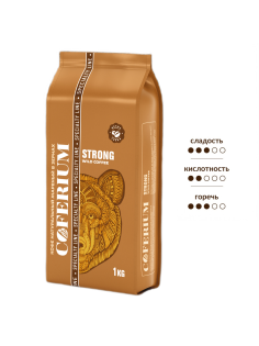 Кофе Coferium Strong в зернах, 1кг