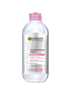 Вода мицеллярная Garnier 3в1 для лица для всех типов кожи, 400мл