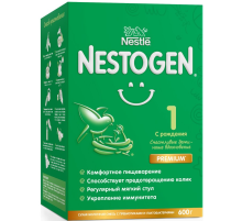 Смесь молочная детская Nestogen 1 с рождения, 600г
