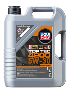 Масло моторное синтетическое Liqui Moly Top Tec 4200 5W-30, 5л