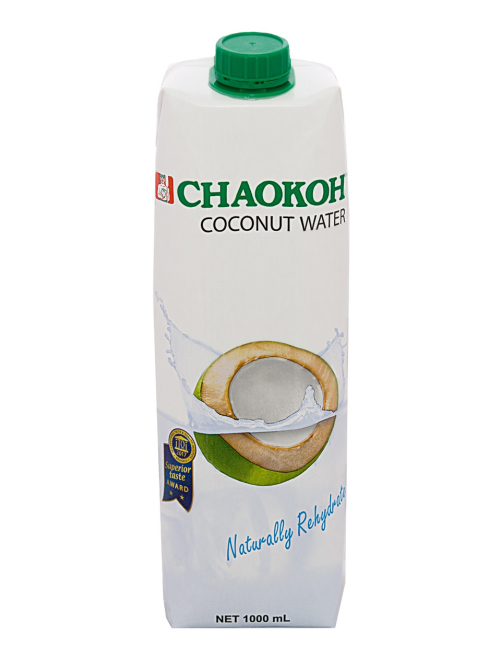 Вода кокосовая Chaokoh натуральная негазированная, 1л x 12 шт