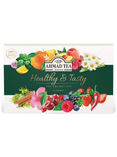 Чай травяной Ahmad Tea Healthy&Tasty ассорти 8 вкусов, 40шт