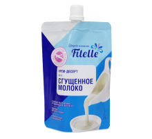 Крем-десерт Fitelle Сгущенное молоко без сахара, 100г